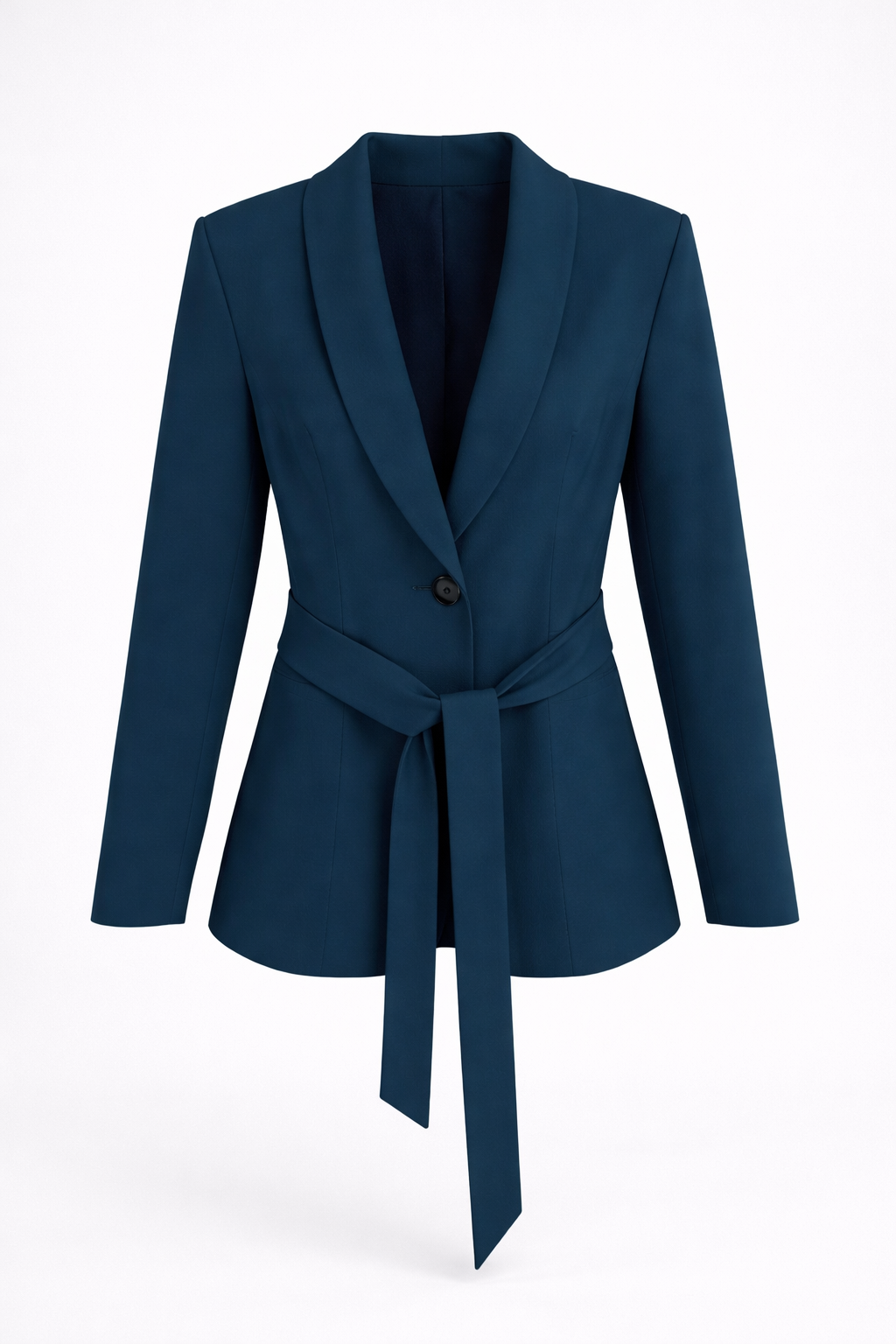 Kayan Belted Suit in Teal