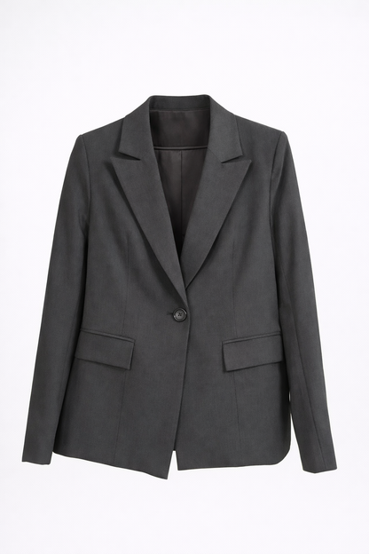 Kayan Sharp Blazer in Charcoal