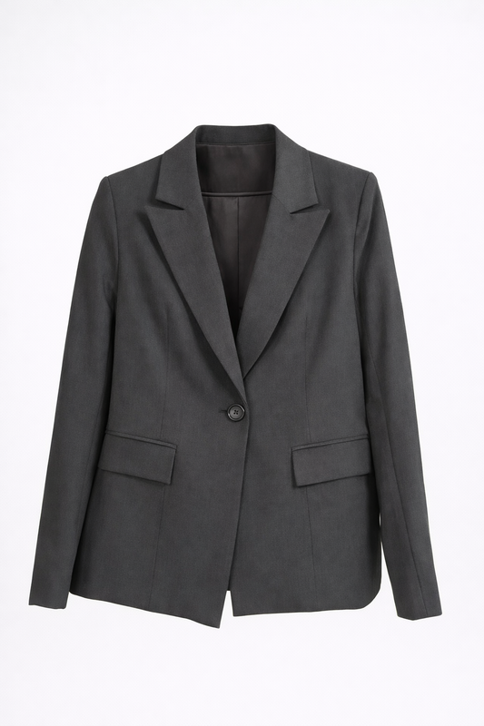 Kayan Sharp Blazer in Charcoal
