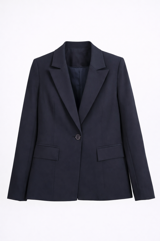 Kayan Sharp Blazer in Navy