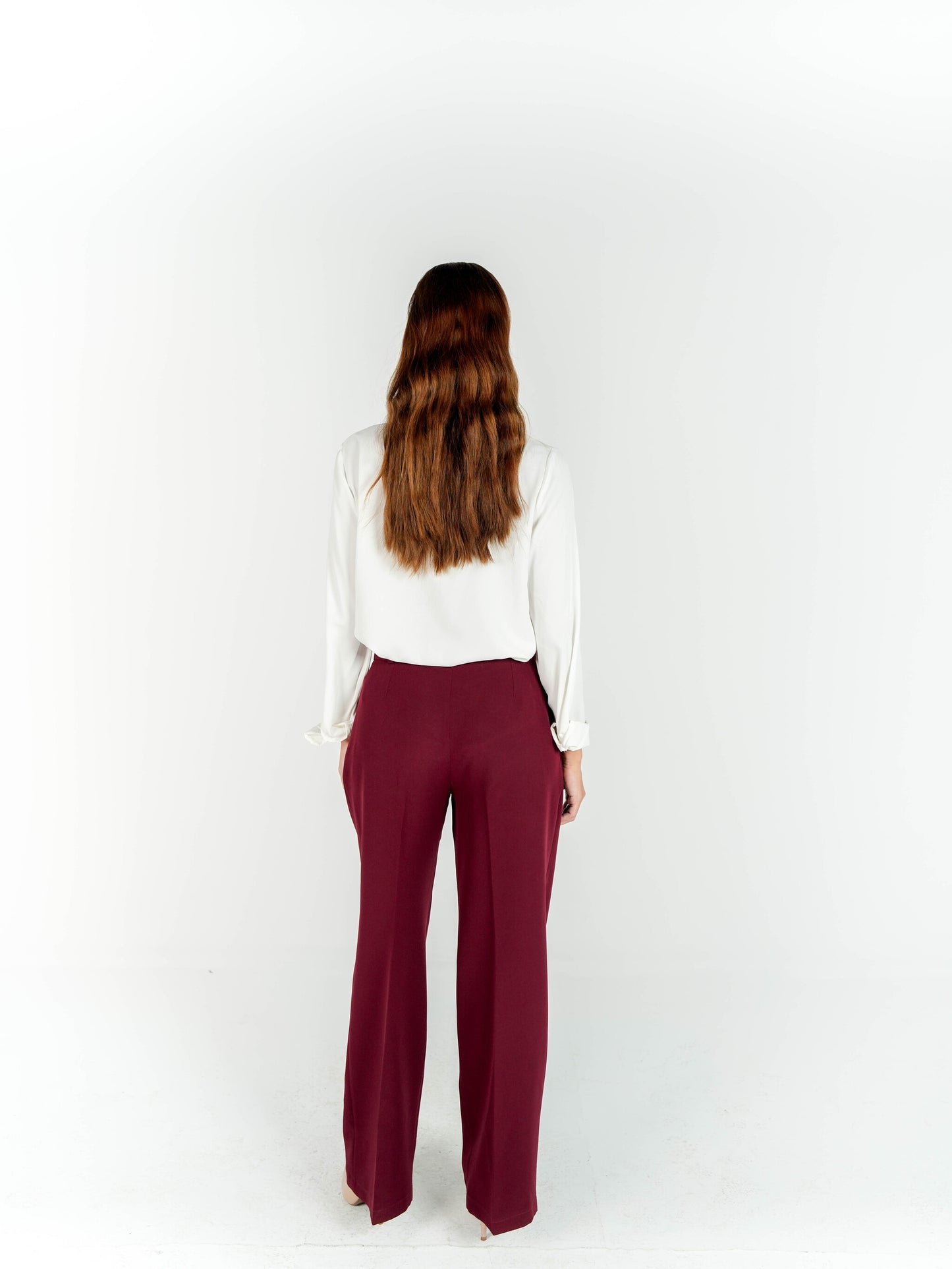 Kayan Flow Pants in Maroon