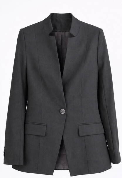 Kayan Power Blazer in Charcoal