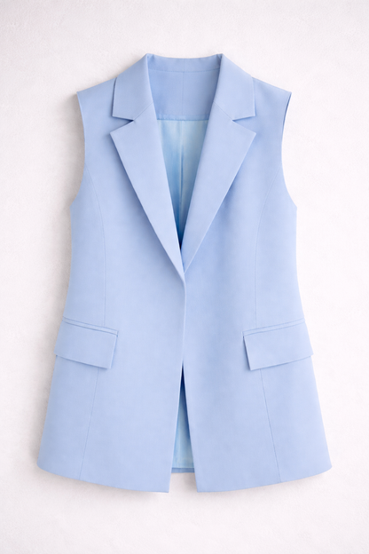 Kayan Edge Vest in Ice Blue