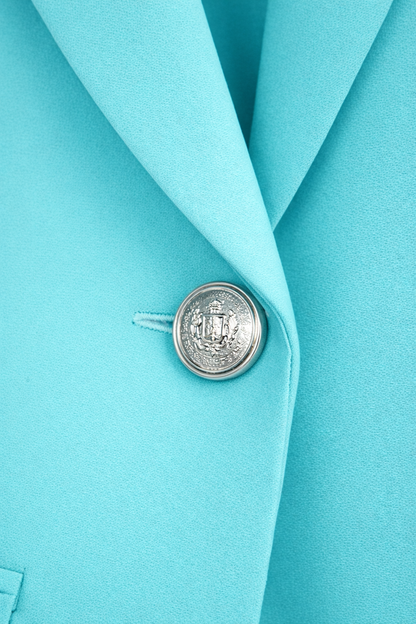 Kayan Power Blazer in Turquoise