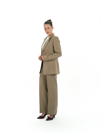 Kayan Classic Suit in Beige