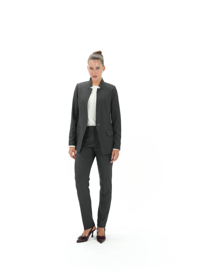 Kayan Power Blazer in Charcoal