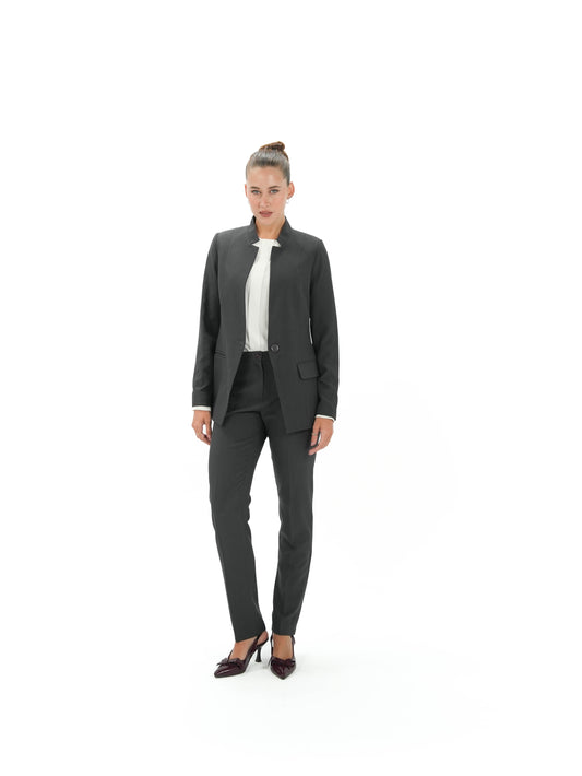 Kayan Power Blazer in Charcoal