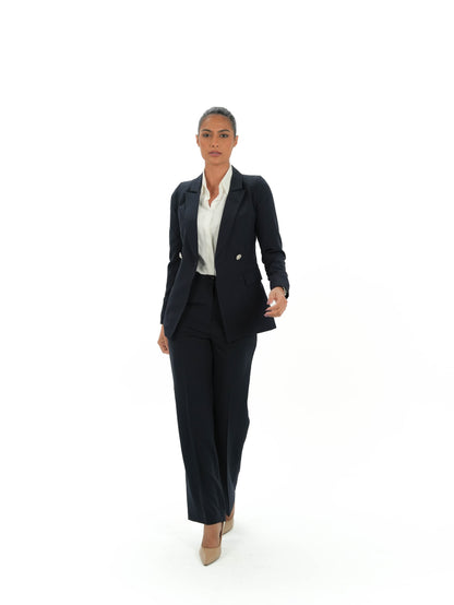 Kayan two buttons Blazer in Black