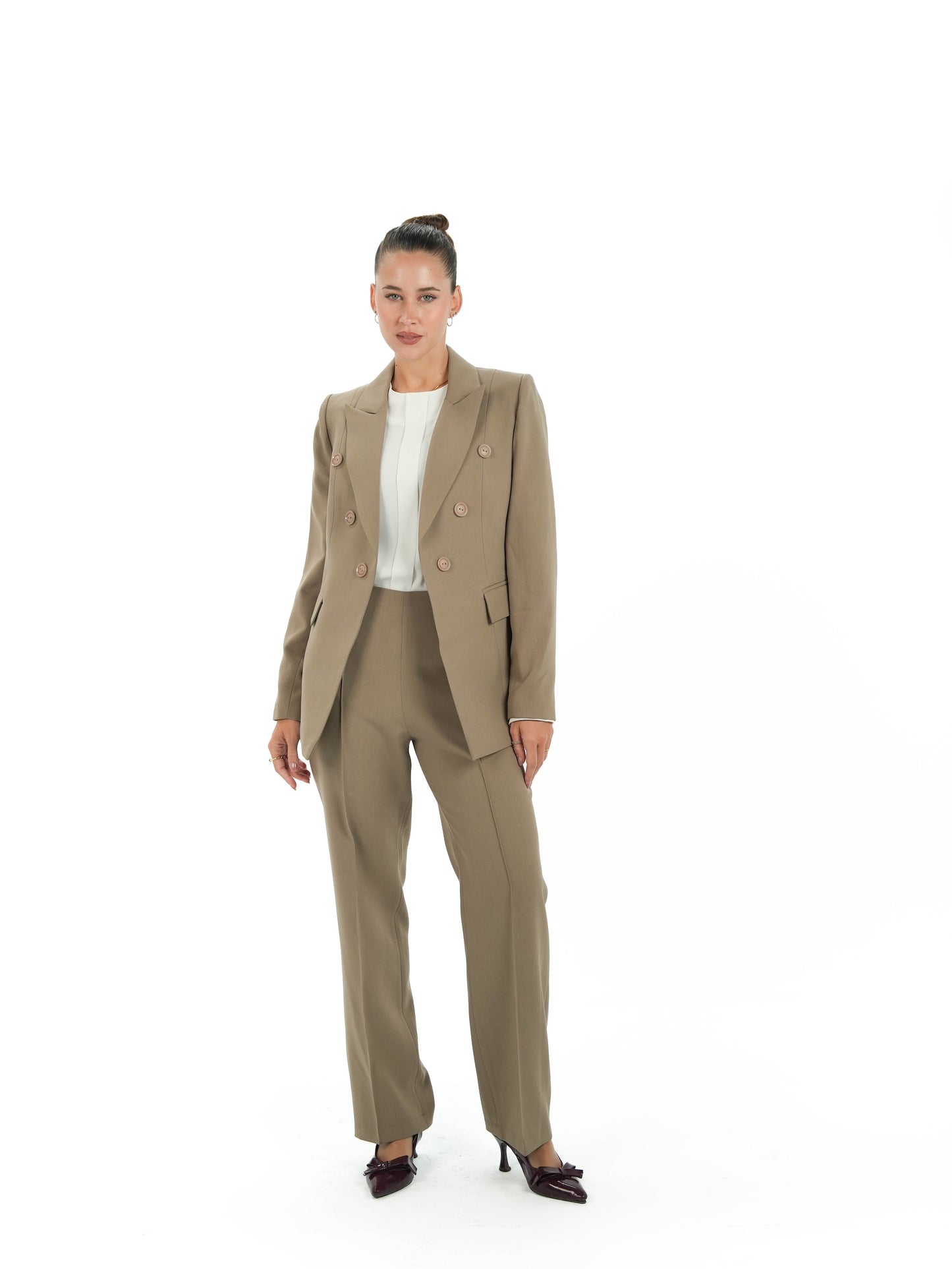 Kayan Classic Blazer in Beige