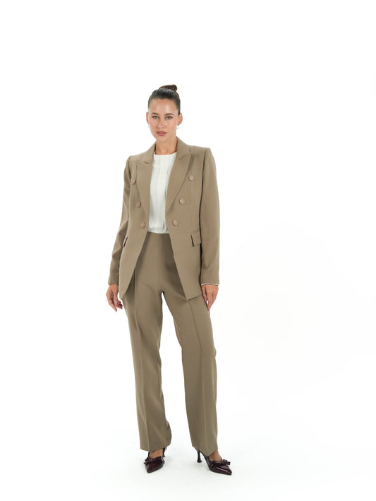 Kayan Classic Blazer in Beige