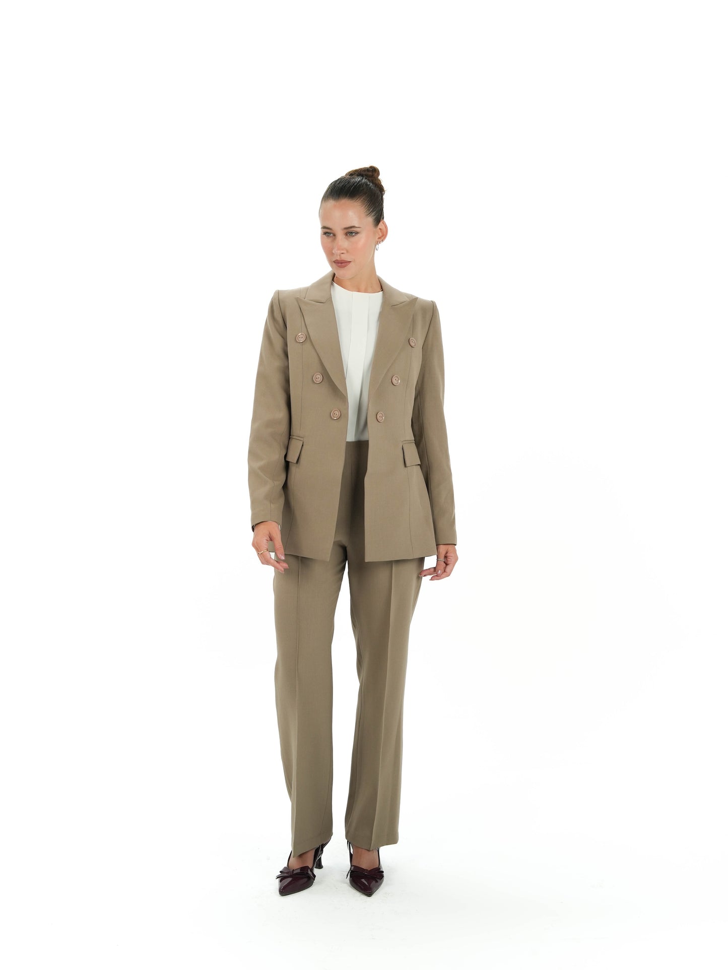 Kayan Classic Blazer in Beige