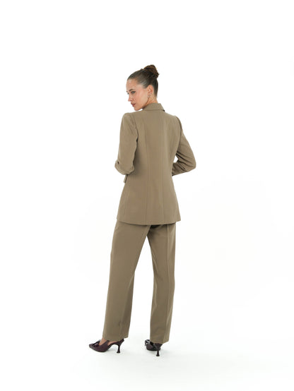 Kayan Classic Suit in Beige