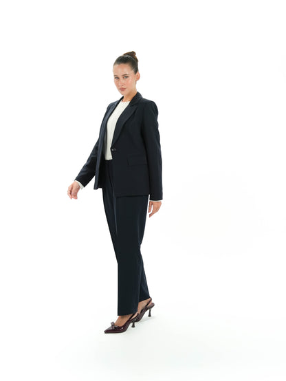Kayan Sharp Blazer in Navy