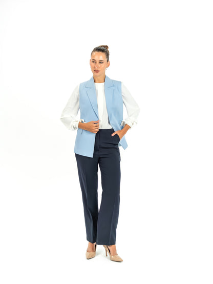 Kayan Edge Vest in Ice Blue