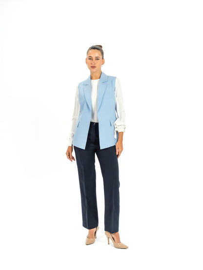 Kayan Edge Vest in Ice Blue