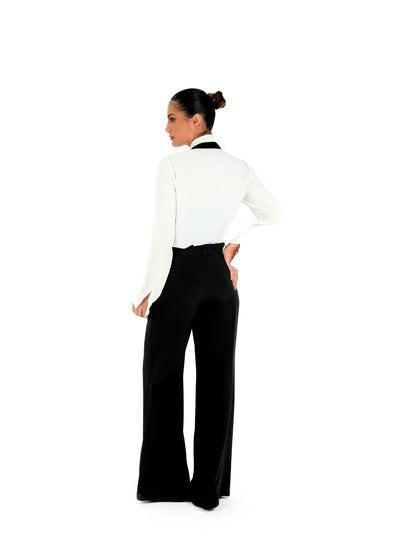 Kayan Tie Blouse in White