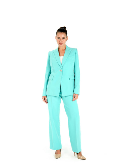 Kayan Power Blazer in Turquoise